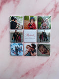 9 2x2 Custom Photo Magnets